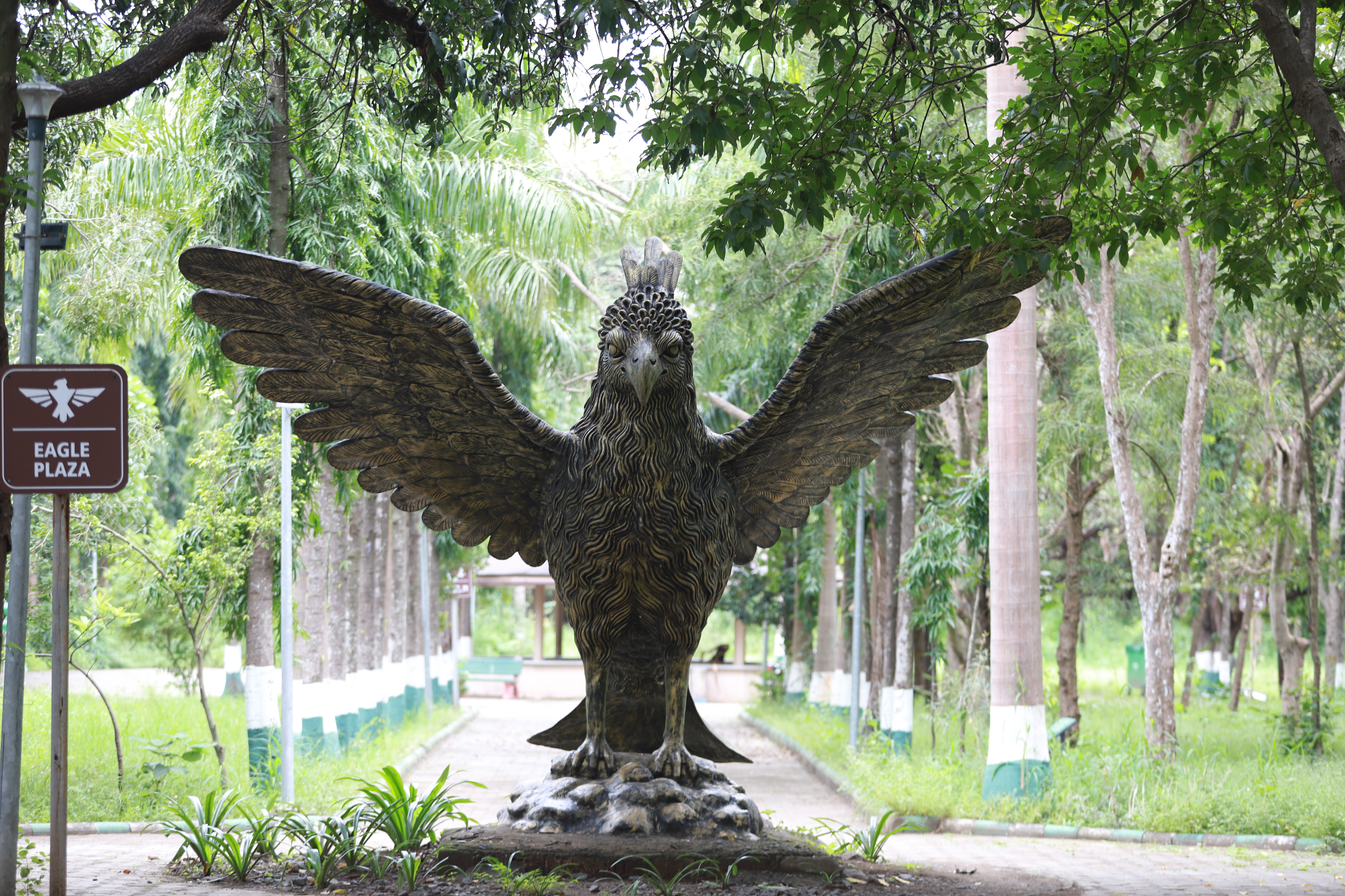 Somnath temple under a golden sky